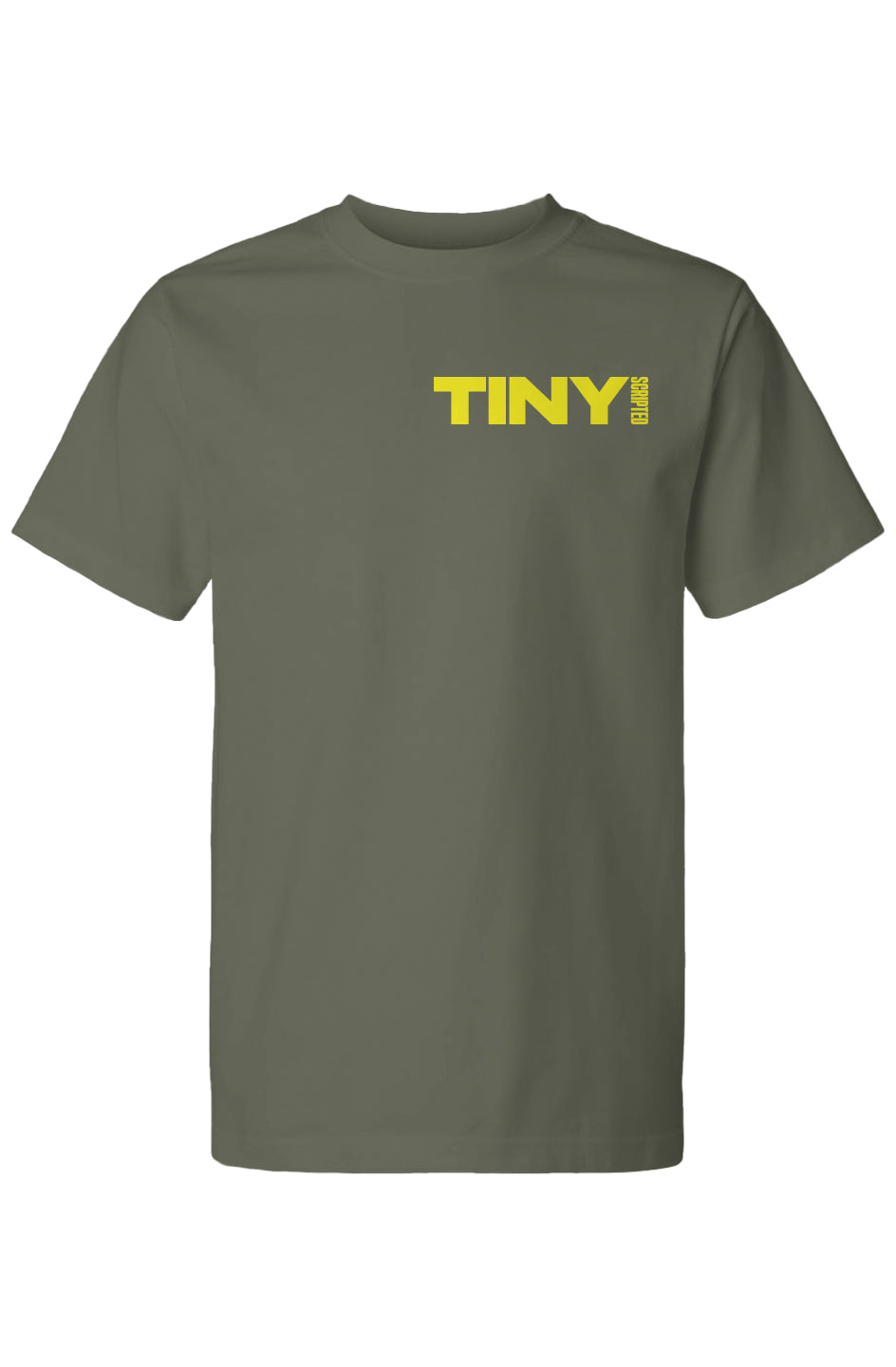 Tiny Scripted - Heavyweight T-Shirt ('Men's')