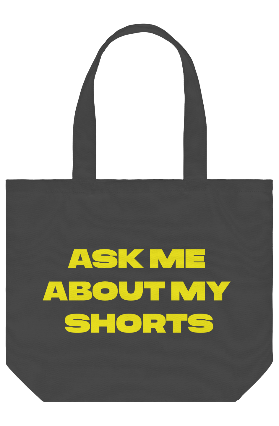 ASK ME Shoulder Tote (100% Cotton)