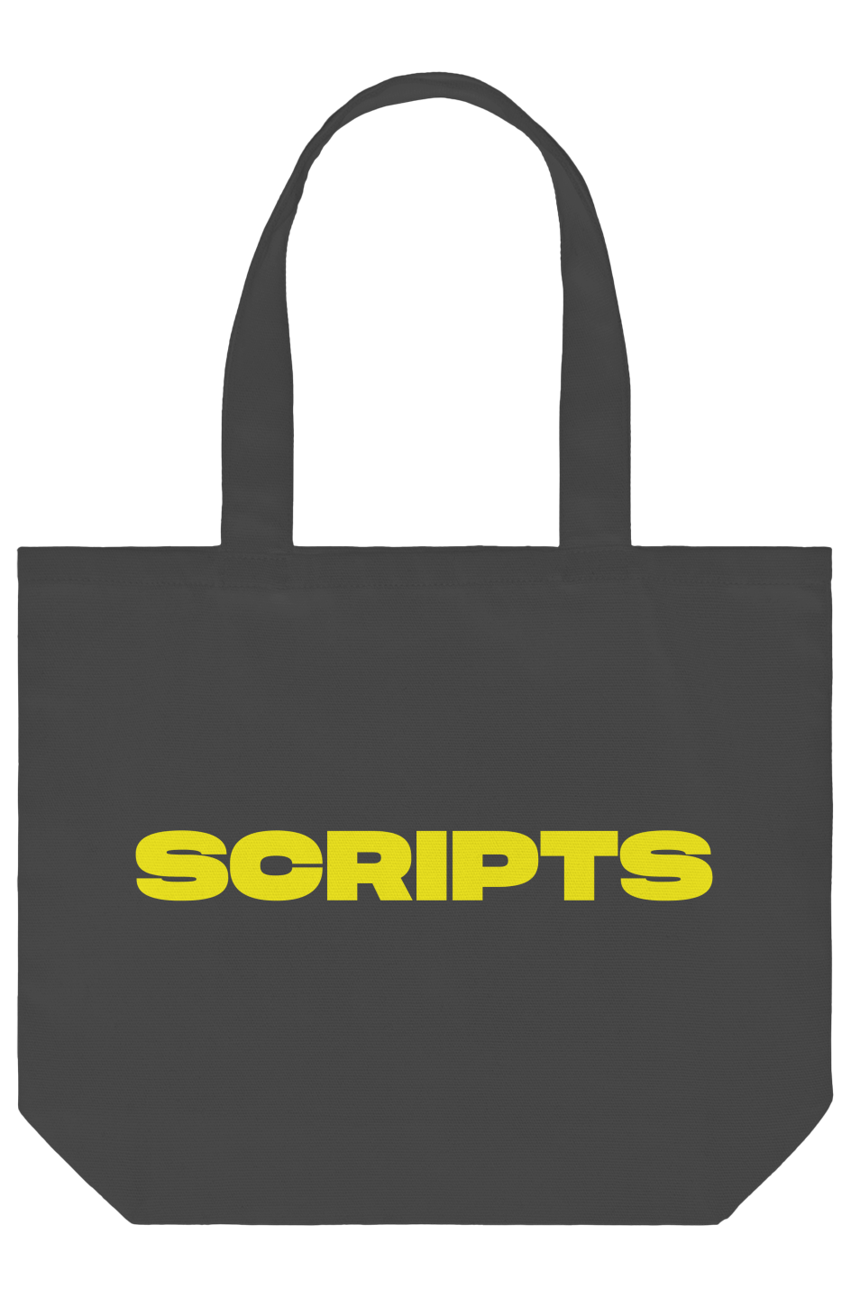 SCRIPTS Shoulder Tote (100% Cotton)